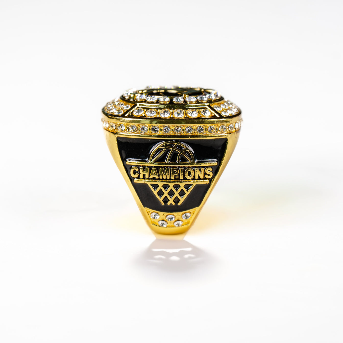Gold Basketball Champion Rings