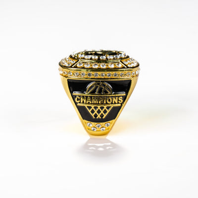 Gold Basketball Champion Rings