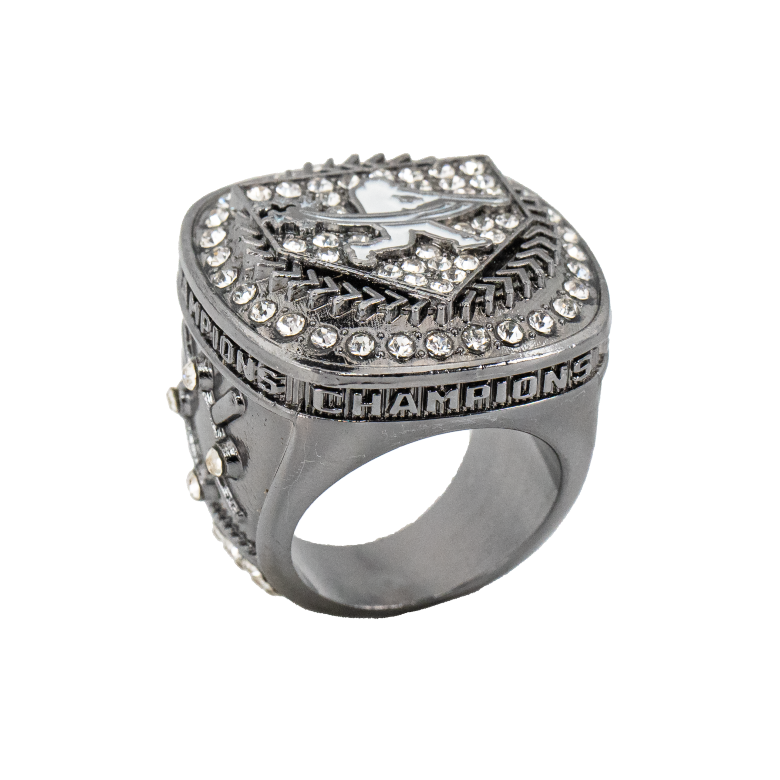 Black Gun Metal Baseball Tournament Rings – Ring King Awards