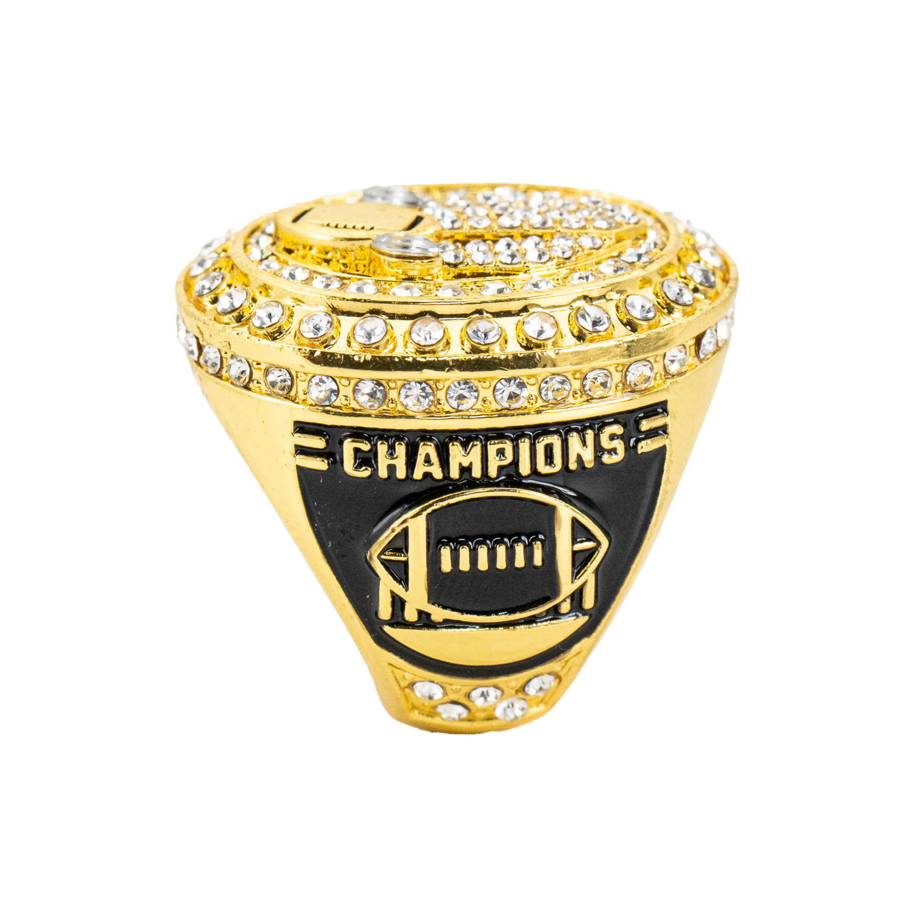 Gold II Football Champion Rings – Ring King Awards