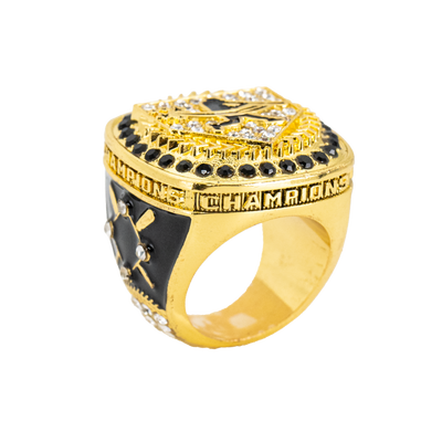 Gold Baseball Champion Rings