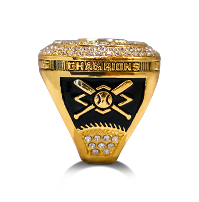 Gold Baseball Champion Rings